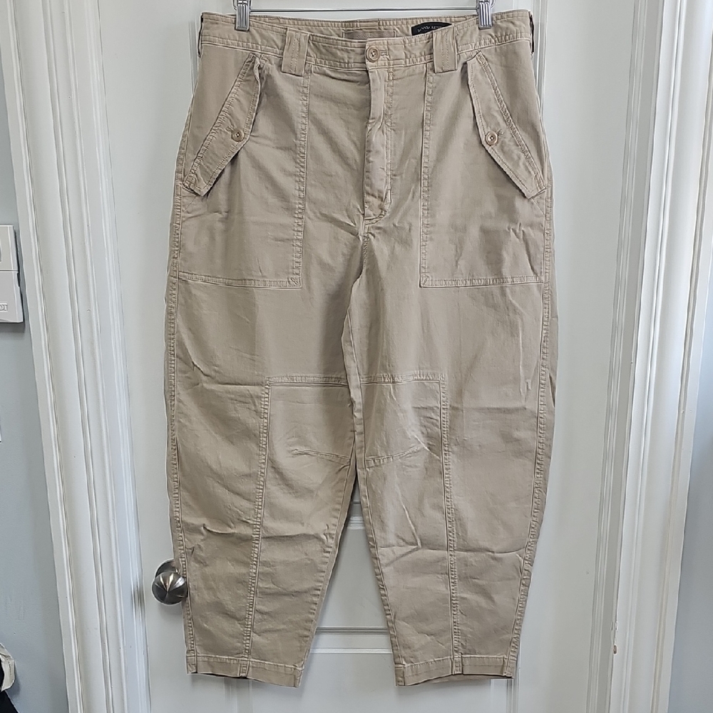 Banana Republic Tan Cargo Pants Relaxed Fit